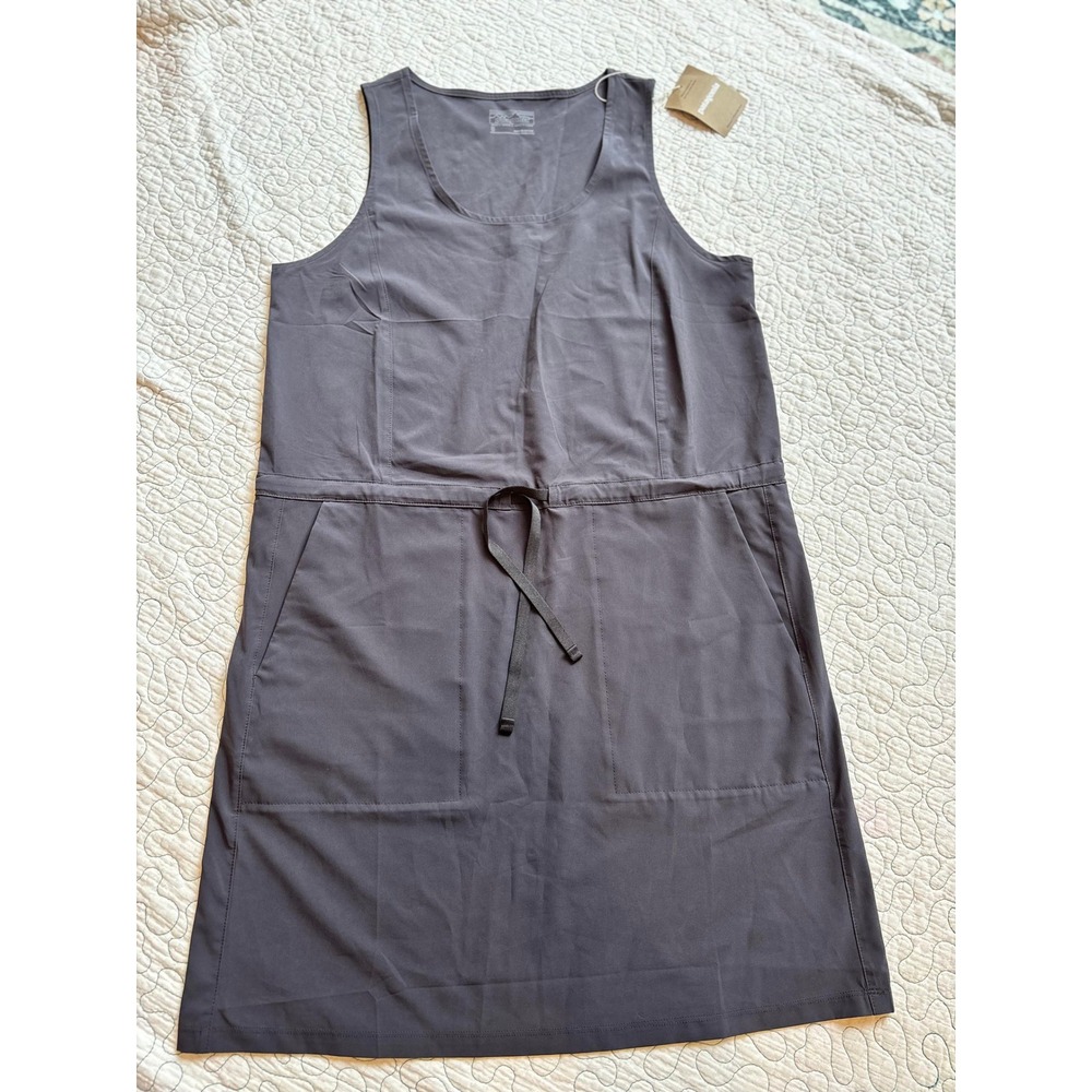 Patagonia Fleetwith Dress Womens Small Ink Black Sleeveless Active Travel